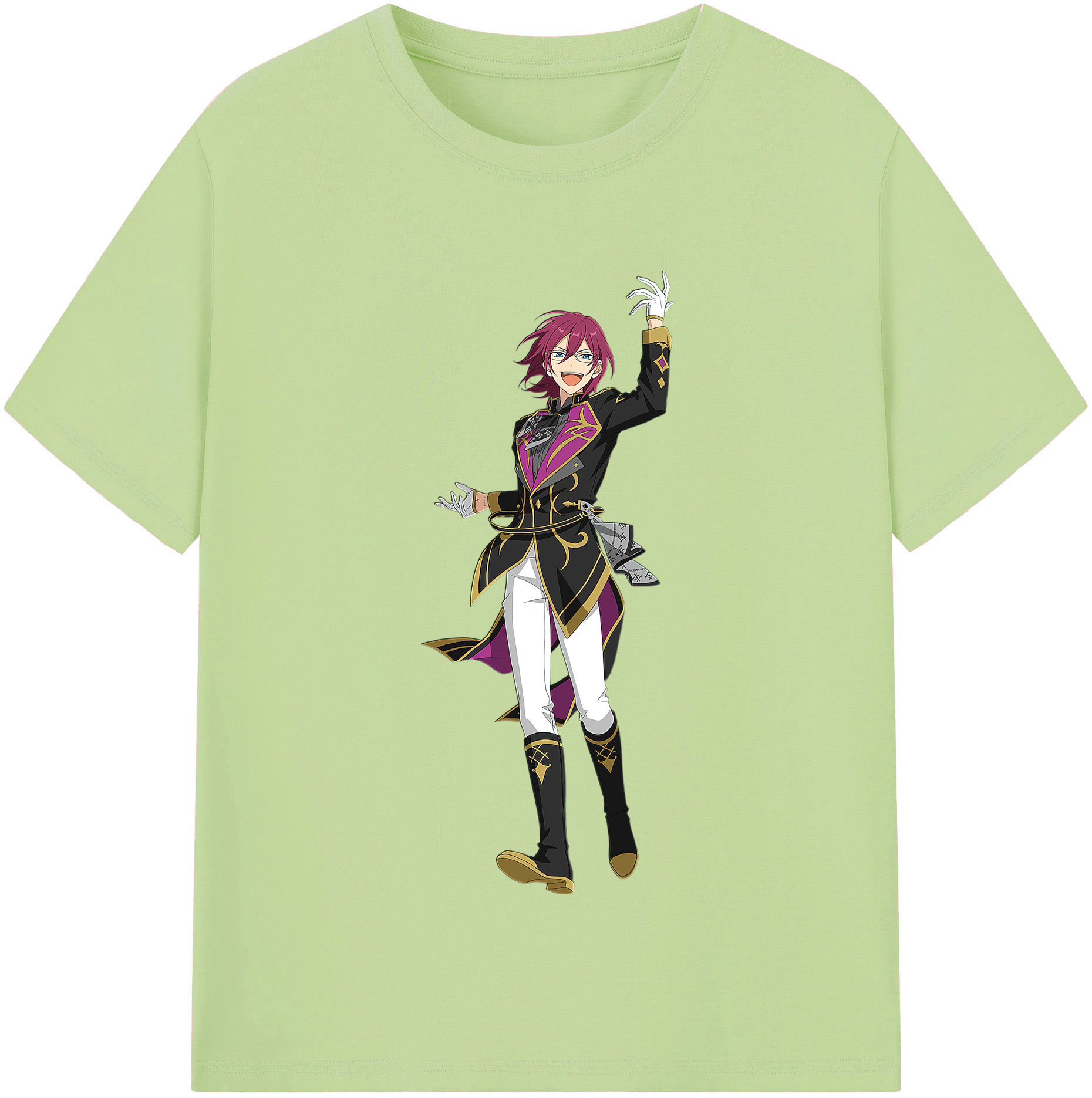 （画像用） あんさんぶるスターズ! Ensemble Stars 綿100％半袖Tシャツ（フロントプリント）